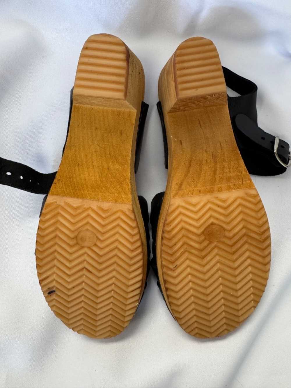 MIA Bety Woven Strap Leather Sandals Black Size 39 US 8 - Picture 8 of 13